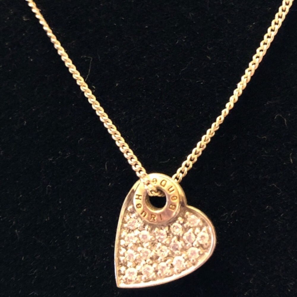 Henri Bendel Nothing Heart Necklace